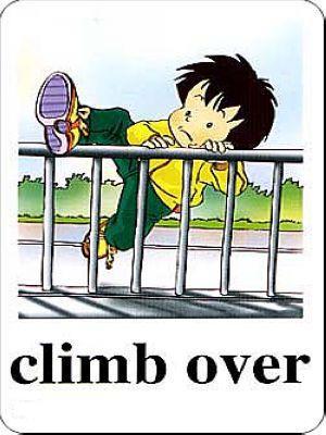 climb over