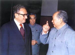 毛泽东在中南海会见基辛格