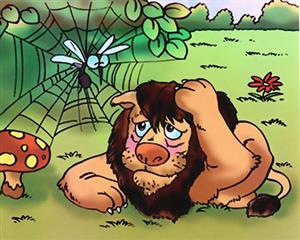 《蚊子和狮子》插图1
