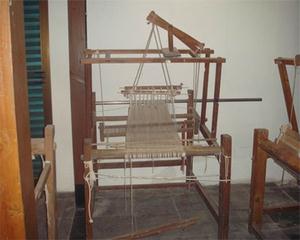 苏州丝绸博物馆的织机