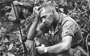 越战中的美国士兵