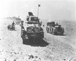 英国第8军团撤退到阿拉曼防线