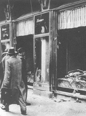 犹太人的商店和家庭遭洗劫