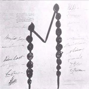 华盛顿会议上各国代表的签字
