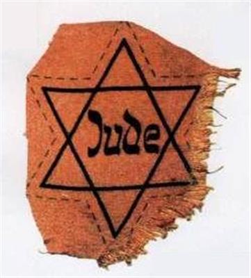 纳粹分子强迫犹太人佩带的标志