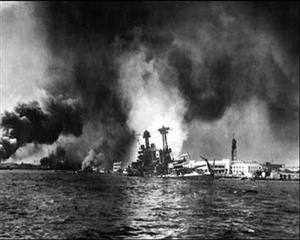 日本袭击珍珠港的美国舰队