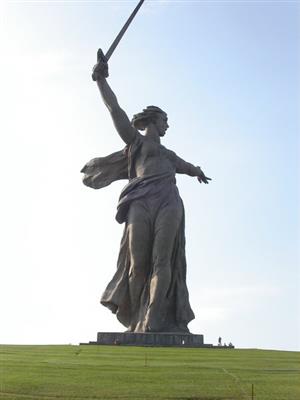 “俄罗斯母亲”塑像