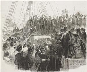 800名清教徒从伦敦前往新西兰