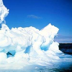 北极冰川地貌