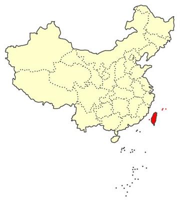7.19 台湾省在全国的位置
