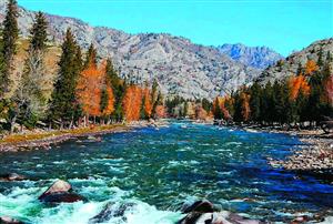 7.18 新疆的旅游资源（额尔齐斯河大峡谷）